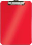 Leitz Clipboard LEITZ WOW, simplu, PS, A4, 100 coli, rosu (L-39710026)