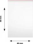 Clarina Pungi ziplock Clarina, 40 x 60 mm, 100/set ZIP-4060