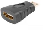 Lanberg HDMI anya- HDMI mini apa adapter (AD-0037-BK) (AD-0037-BK) - aqua