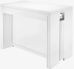  Kihúzható étkezőasztal, Konzol 6 az 1-ben, 2229, 2600 mm