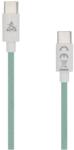 SBOX TYPE-C-1-G 1m 60W Type-C zöld adat- és töltőkábel (TYPE-C-1-G) - officedepot