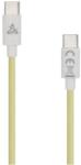 SBOX TYPE-C-1-Y 1m 60W Type-C sárga adat- és töltőkábel (TYPE-C-1-Y) - officedepot