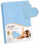 BELLATEX frottír lepedő, 90×200 cm, világoskék (62)