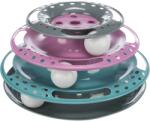 TRIXIE 41345 Cicajáték Műanyag Kergetős Torony Labdákkal 25/13 cm