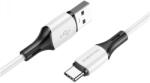 BOROFONE CABLU alimentare si date Borofone "BX79", Fast Charging Data Cable pt. smartphone, USB la USB Type-C 3A, 1m, alb "6974443384796" (timbru verde 0.18 lei)