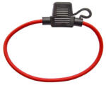 Szabvány Elem Biztosíték foglalat, lengőbiztosíték, kábellel, vízhatlan, mini késes (XZ08-0T00-03)