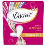 Discreet ежедневки, Normal, Без парфюм, 60броя