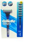 Gillette мъжка самобръсначка, Mach 3 Sport, Дръжка 1 брой, Ножчета 6 броя