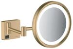 Hansgrohe Oglinda cosmetica 3X, iluminare LED , bronz satinat (brushed bronze), Hansgrohe AddStoris 41790140 41790140 (41790140)