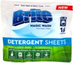  BRITE перилен препарат ленти, Magic wash, 16 пранета, Mountain fresh, Универсално пране