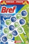 Bref ароматизатор за тоалетна чиния, Power aktiv, Бор, 3 броя