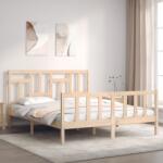 vidaXL tömör fenyőfa ágy matrac nélkül 160 x 200 cm (3193151)