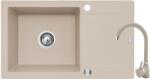 Pyramis Korfu mosogató csapteleppel bézs/bézs 070061001BN (070061001BN)