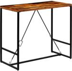 vidaXL újrahasznosított tömör fa bárasztal 120 x 60 x 106 cm (246289)