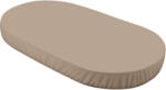  Pamut lepedő a 7az1-ben ovális kiságyba 73x122 - barna (1000089165)