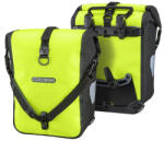 Ortlieb Sport-roller, Neon Sárga-fekete Fényvisszaverős Csomagtartó Táska 2x12, 5 L