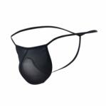 MOB Sheer T-Back Thong Black S-M