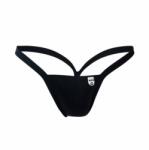 MOB Eroticwear MOB Y Buns Thong Black L
