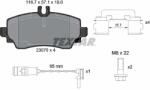 TEXTAR Set placute frana TEXTAR 2307005 (2307005)
