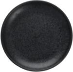 FORTESSA Farfurie plată, cu margine înălțată, ø: 160 mm, negru