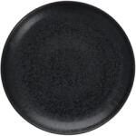 FORTESSA Sound Farfurie plată, cu margine înălțată, ø: 200 mm, negru