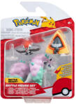 Pokémon 3 db-os figura csomag - Snorunt, Pikipek, Galarian Ponyta - delfinbuvar