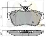 MOTAQUIP Set placute frana MOTAQUIP LVXL1344 (LVXL1344)