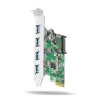 AXAGON PCI express card AXAGON PCEU-430V, PCIe adapter 4x USB3.0, UASP