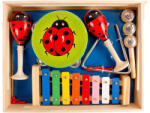  Katica fa hangszer 6 darabos készlet - vegyesbolt