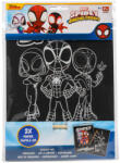  Képkarcoló 26x19, 5 cm - Spidey, 2 db