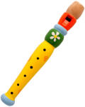  Színes fa furulya - 20 cm - vegyesbolt
