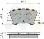 MOTAQUIP Set placute frana MOTAQUIP LVXL1307 (LVXL1307)