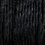  Paracord 350, méterben, 3 mm, szintetikus - fekete
