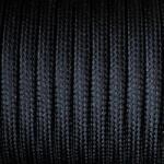  Paracord 550, méterben, 4 mm - fekete