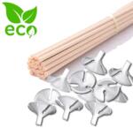  ECO lufi pálca + csésze, műanyagmentes, bambusz 40 cm (5998188352873)