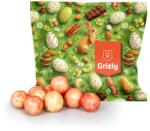 GRIZLY Ropogós golyók joghurtos ízzel és málnával 100 g (Gkkjm100)