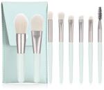 SELA Set 8 pensule make-up, Sela Glam Touch, turquoise