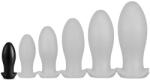  Szilikon dugó Saurus Egg S 10 x 4, 5 cm Fekete - vital-max