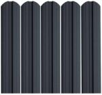 BILKA Sipca metalica pentru gard BILKA model Berna Gri Antracit Dublu Ral 7016 Mat 0.40 mm 100cm (21106)
