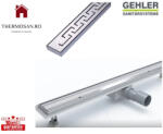 Gehler Rigola de dus Meandros 900X70 mm - inox 304 Gehler [G028]