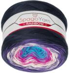 VLNIKA BELLATEX SpagoYarn Rainbow 250 g - 9 lila, rózsaszín, türkiz (11860)