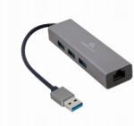 Cablexpert Usb Hub Gembird A-AMU3-LAN-01 (A-AMU3-LAN-01)