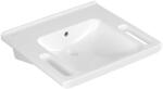 Villeroy & Boch ViCare mosdótál 60x55 cm négyszögletes mozgássérülteknek fehér fényes 4A686201 (4A686201)
