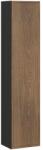 Comad Talia Casella szekrény 30x25.5x140 cm oldalra akasztható fekete-tölgy TALIA CASELLA 80-30-1D (TALIACASELLA80301D)