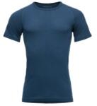 Devold Lauparen Merino 190 Base Tee Men Tricou cu mânecă scurtă Devold 422A Flood XXL