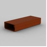 KOPOS Vezetékcsatorna sötét fa műanyag 40mm x 20mm x 2000mm kezeletlen LHD KOPOS - LHD 40X20_TD (LHD 40X20_TD)