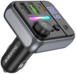 BOROFONE Bc50 Ascenso Qc3.0 + Pd 20w Szivargyújtós (autós) Gyorstöltővég + Fm Transmitter Fekete