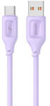 USAMS Moe Sj619 Usb Type-c Kábel 3a 1 Méter Lila