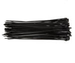 TOPEX Kábelkötegelő, gyorskötöző, 3, 6mm x 300mm, fekete, 100db (44E973)