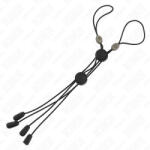 Kink Nipple Grip KINK - fekete részletekkel ellátott mellbimbó csipesz prémium kiegészítő